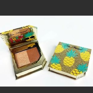 Too Faced Pineapple paradise Strobing Bronzer Highlighting Duo 🍍